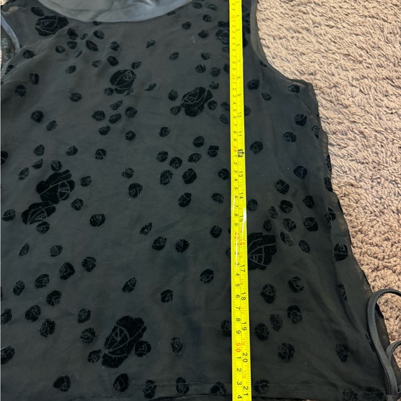 2 FOR $25 iRoo Cowl Neck Sheer Sleeveless Top Blouse Made In Singapore 38 (S) - Picture 5 of 6